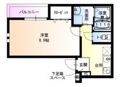 フジパレス羽衣の間取り画像
