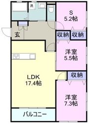 夢番地燦番館の間取り画像