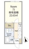 クレスト東村山の間取り画像