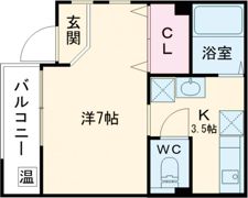 ジョイ5番館の間取り画像