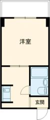 コスモス住道の間取り画像