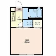 ソレーユながお Bの間取り画像