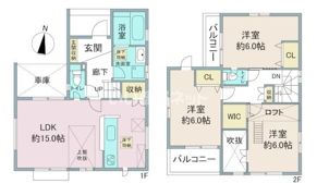 上広谷286－88の間取り画像