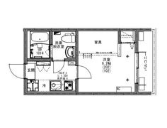 KEIAI RESIDENCE 大和田の間取り画像