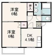 サンテラス田島Aの間取り画像