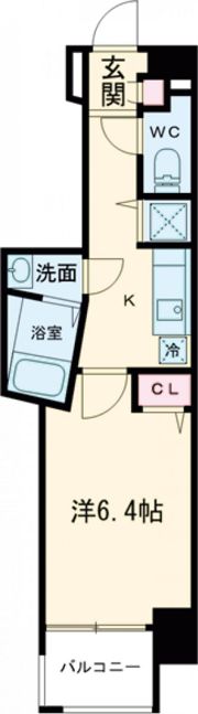 アベニール幸（さいわい）の間取り画像
