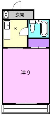 レオンド・杉山の間取り画像