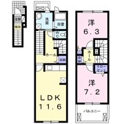 S・クラウドの間取り画像