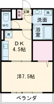 ブールヴァールの間取り画像