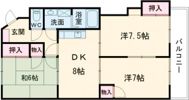 的場レジデンスの間取り画像