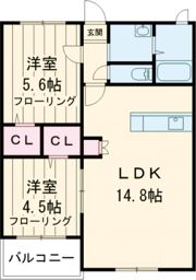 PHOENIX鏡FORESTの間取り画像