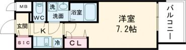 ファーストフィオーレ長田グランディールの間取り画像
