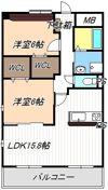 ベルラフィネの間取り画像