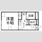 シャンテ芦畔の間取り画像