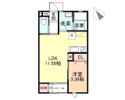 （仮称）魚津市本新町アパートの間取り画像