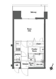 エンクレスト博多MATEの間取り画像