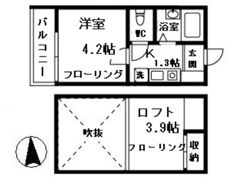 ジョンシェ高円寺の間取り画像