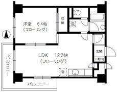 メゾン淀橋の間取り画像