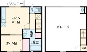 プレミアムガレージハウス青梅ICの間取り画像
