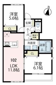 ベル グランの間取り画像