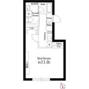 Bark Lane 早稲田の間取り画像