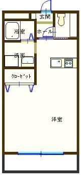 ベルドミール1番館の間取り画像