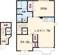 マリーソレイユの間取り画像