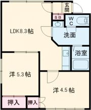 ドリームハイツの間取り画像