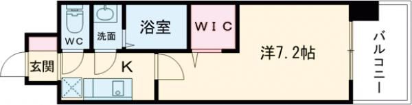 D.Clareset MELDIA早良街道の間取り画像