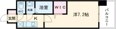 D.Clareset MELDIA早良街道の間取り画像