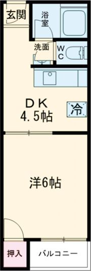 星田マンションの間取り画像