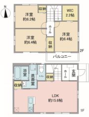 アルページュ上北台の間取り画像