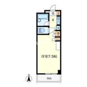 カレッジテラスの間取り画像