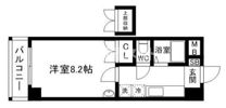 ロイヤル天神南の間取り画像