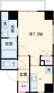 SKビルの間取り画像