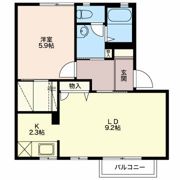 ルミエール本野Ⅱの間取り画像