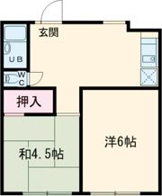 レインボー森町の間取り画像