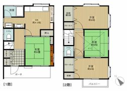 共和4丁目 貸戸建の間取り画像