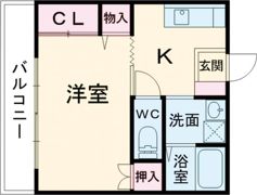 第5コーポヴィラの間取り画像