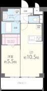 プレミアムワンの間取り画像