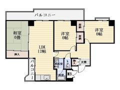 アーバンシャトー加治屋の間取り画像