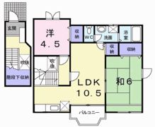 トゥー・ル・モンドS B棟の間取り画像