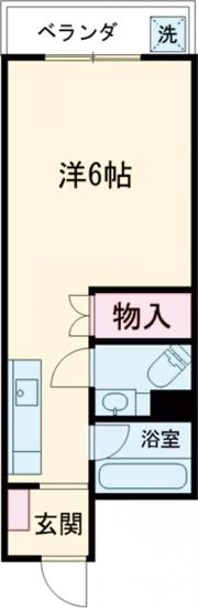 グランカーサ大牟田駅の間取り画像