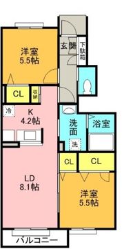 ビスタガーデンの間取り画像