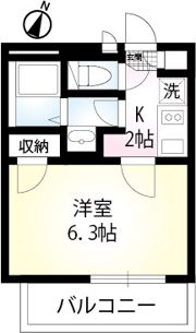 アミティKの間取り画像
