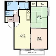 ロイヤルステージ阿倉川 Eの間取り画像