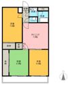 西村マンションⅡの間取り画像