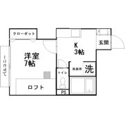 グリーミング多の津の間取り画像