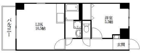 フェリシャスの間取り画像