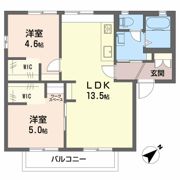 ダイヤモンドディアスmizuya Aの間取り画像